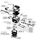 Page B Diagram and Parts List for 268 1987-11 Husqvarna Chainsaw
