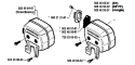 Page G Diagram and Parts List for 268 1987-11 Husqvarna Chainsaw