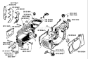 Page D Diagram and Parts List for 268 1989-02 Husqvarna Chainsaw