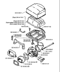 Page A Diagram and Parts List for 268 1990-05 Husqvarna Chainsaw
