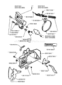 Page C Diagram and Parts List for 268 1990-05 Husqvarna Chainsaw