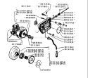 Page H Diagram and Parts List for 268 1990-05 Husqvarna Chainsaw