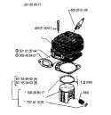 Page I Diagram and Parts List for 268 1990-05 Husqvarna Chainsaw