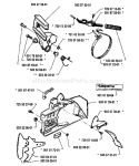 Page C Diagram and Parts List for 268 1991-02 Husqvarna Chainsaw