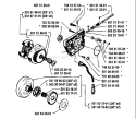 Page D Diagram and Parts List for 268 1991-02 Husqvarna Chainsaw