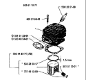 Page I Diagram and Parts List for 268 1991-02 Husqvarna Chainsaw