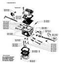 Page B Diagram and Parts List for 268K 268 K 1989-01 Husqvarna Concrete Saw