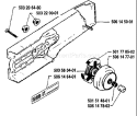 Page C Diagram and Parts List for 268K 268 K 1991-04 Husqvarna Concrete Saw