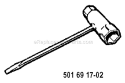 Part Location Diagram of 501691702 Husqvarna Combi Tool