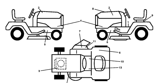 Part Location Diagram of 532447468 Husqvarna 