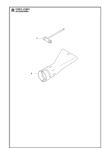Accessories Diagram and Parts List for 570BTS 20111800001-Current Husqvarna Leaf Blower / Vacuum