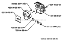 Part Location Diagram of 531002939 Husqvarna PIPE, TAIL