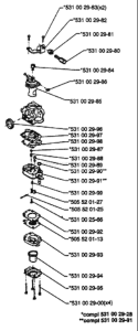 Part Location Diagram of 501364982 Husqvarna Screw
