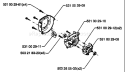 Part Location Diagram of 531002908 Husqvarna CASE, STARTER