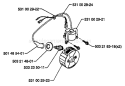 Part Location Diagram of 531002921 Husqvarna COIL, IGNITION