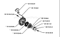 Page J Diagram and Parts List for 26H 26 H 1994-03 Husqvarna Hedge Trimmer