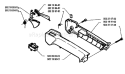 Part Location Diagram of 502199102 Husqvarna Handle