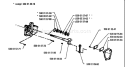 Part Location Diagram of 530010934 Paramount Crankshaft Assembly