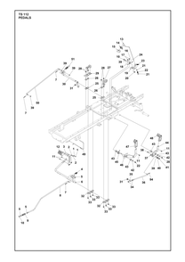 Part Location Diagram of 531147954 Husqvarna Bracket