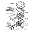 Page A Diagram and Parts List for 272 1993-01 Husqvarna Chainsaw
