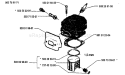 Page L Diagram and Parts List for 272S 272 S 1995-12 Husqvarna Stump Grinder