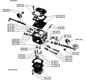 Page C Diagram and Parts List for 272S 272 S 1995-12 Husqvarna Stump Grinder