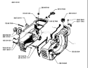 Page E Diagram and Parts List for 272S 272 S 1995-12 Husqvarna Stump Grinder