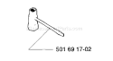 Page A Diagram and Parts List for 272S 272 S 1997-01 Husqvarna Stump Grinder