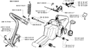 Page O Diagram and Parts List for 272S 272 S 1997-01 Husqvarna Stump Grinder