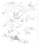 Page C Diagram and Parts List for 2754GLS 2754 GLS 96043004700 -2008-01 Husqvarna Lawn Tractor