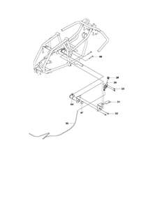 Controls 3 Diagram and Parts List for R111B (965996885)(2010-07) Husqvarna Lawn Mower