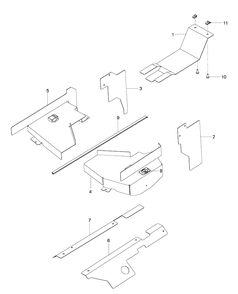 Repair Parts Diagram and Parts List for 577966501 2011-04 Husqvarna Lawn Tractor Accessories