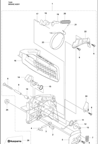 Part Location Diagram of 513760301 Husqvarna Spacer