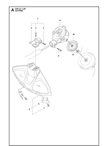 Part Location Diagram of 578789301 Husqvarna Nut