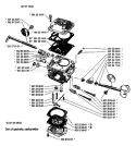 Page B Diagram and Parts List for 281 1989-02 Husqvarna Chainsaw