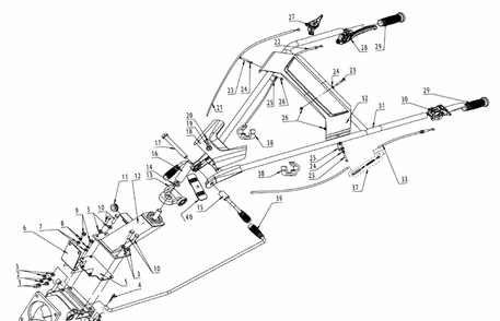 Part Location Diagram of 588409101 Husqvarna Nut