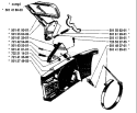 Page C Diagram and Parts List for 285 1981-12 Husqvarna Chainsaw
