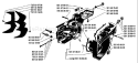 Page D Diagram and Parts List for 285 1981-12 Husqvarna Chainsaw