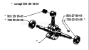 Page E Diagram and Parts List for 285 1981-12 Husqvarna Chainsaw