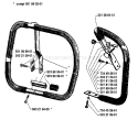 Page F Diagram and Parts List for 285 1981-12 Husqvarna Chainsaw
