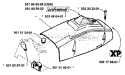 Page L Diagram and Parts List for 281 1988-08 Husqvarna Chainsaw