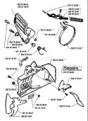Page C Diagram and Parts List for 288 1989-02 Husqvarna Chainsaw