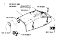 Page M Diagram and Parts List for 281 1990-01 Husqvarna Chainsaw