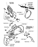 Page C Diagram and Parts List for 281 1990-01 Husqvarna Chainsaw