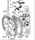 Page J Diagram and Parts List for 281 1991-04 Husqvarna Chainsaw