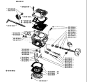 Page B Diagram and Parts List for 281 1991-04 Husqvarna Chainsaw