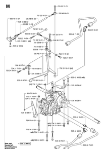 Part Location Diagram of 535486101 Husqvarna Bracket