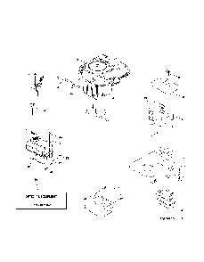 Engine Diagram and Parts List for CTH220TWIN (96061019002)(2007-10) Husqvarna Lawn Tractor