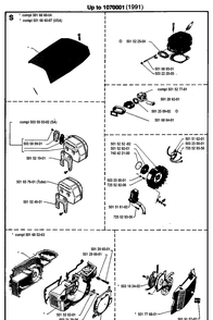 Part Location Diagram of 501521901 Husqvarna 
