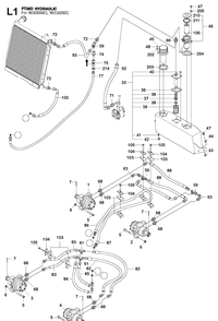 Part Location Diagram of 544015701 Husqvarna Pipe Fitting
